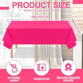 Peryiter neon yellow tablecloth — vibrant color enhances celebrations and cleanup.