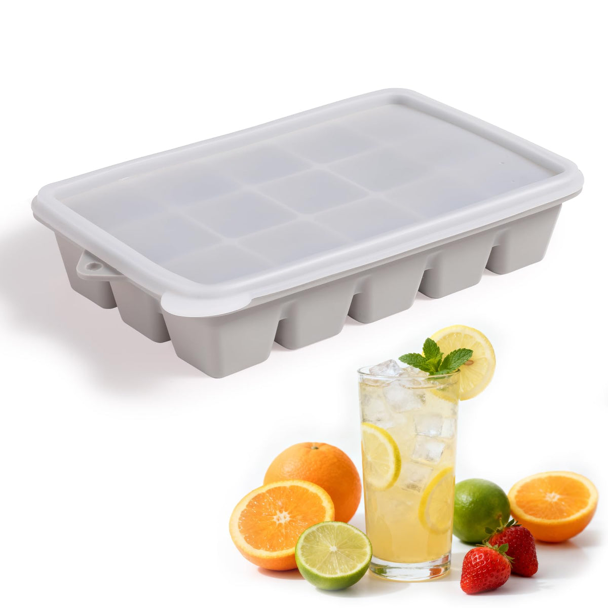 PET Hous BPA-free silicone tray safe for ice and baby foods.