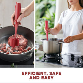 PGYARD versatile tool for ground beef, turkey, and mashed foods