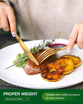 PHILIPALA gold dining spoons with smooth bowls for easy eating