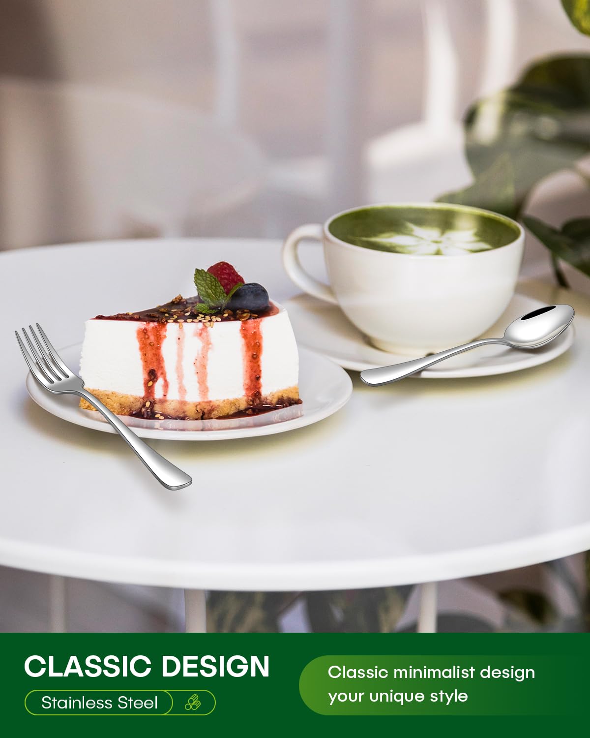 PHILIPALA dishwasher-safe silverware with easy-care routine.