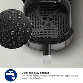 Philips Air Fryer 2000 Series HomeID app offers guided recipes.