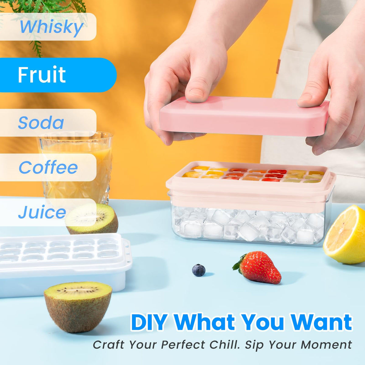 PHINOX BPA-free PP material emphasizes safe, reusable freezing