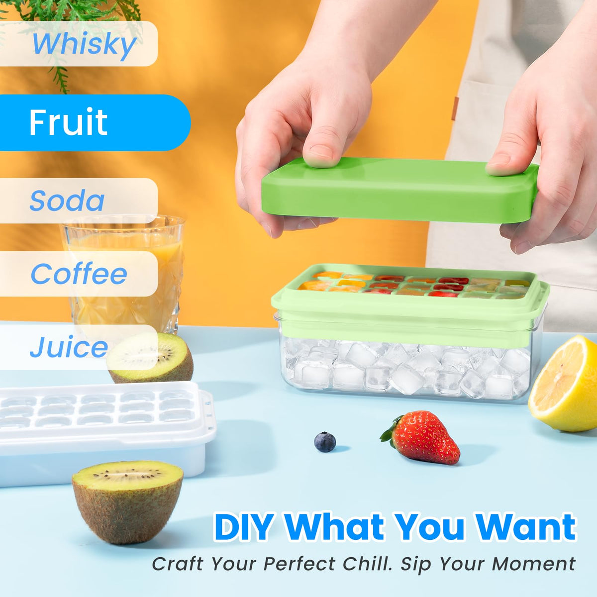 PHINOX spill prevention keeps freezer clean and odor-free.