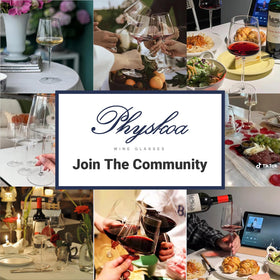 Physkoa gift-boxed wine glasses ideal for weddings or birthdays