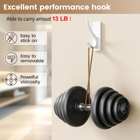 Pickpiff stainless wall hook mounted in a bathroom scene for towels and robes.