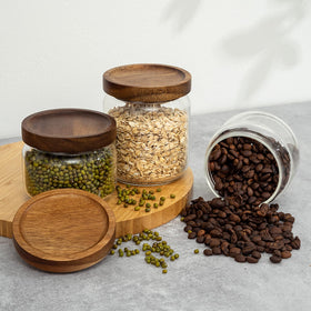 Piconesper dishwasher-safe glass jar for convenient cleaning.