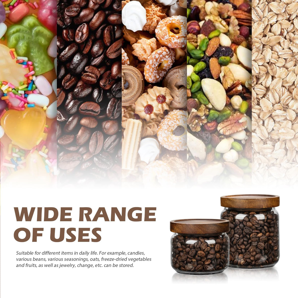 Piconesper wide-mouth opening enables easy filling and quick access.