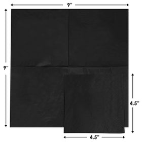 Napkins protect table surfaces from moisture rings during beverages and coffee.