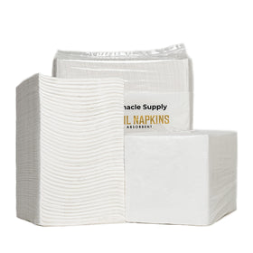 Pinnacle Supply cocktail napkins bar-setup capture quick cleanup and stylish service