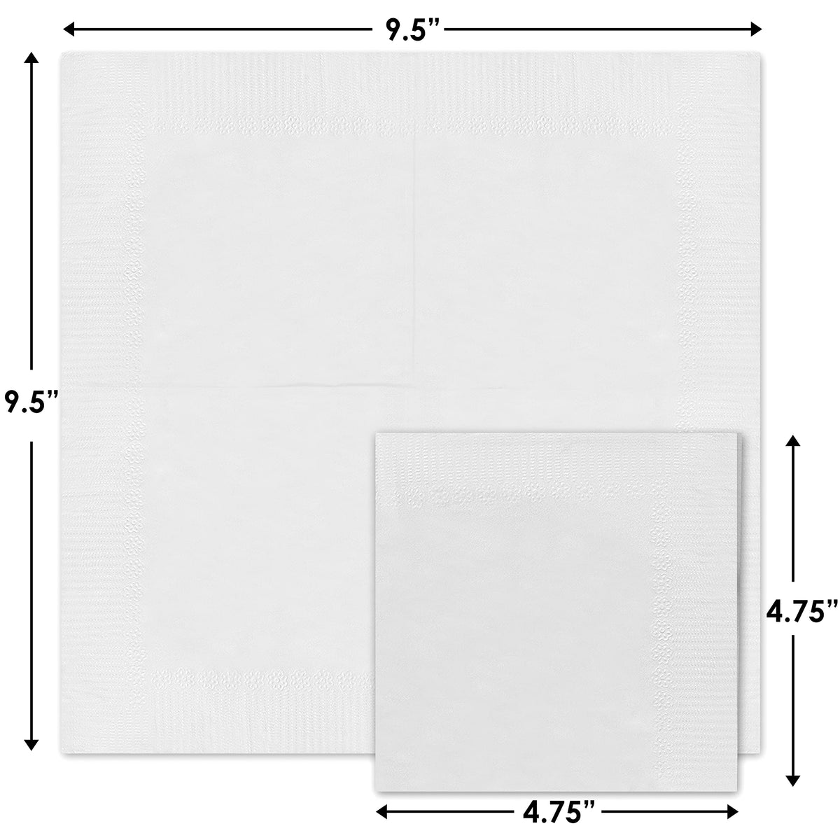Pinnacle Supply cocktail napkins on a table-setting emphasize elegance and practical use