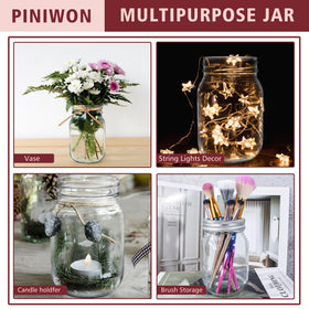 PINIWON bundle includes labels and sponge brush for organization.