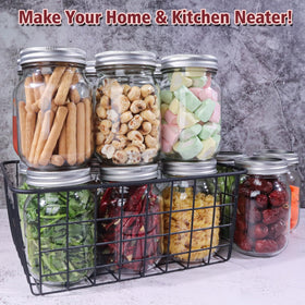 PINIWON jars are dishwasher safe for easy cleaning.