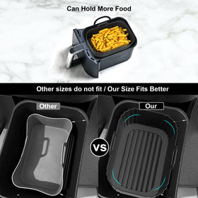 PINTAUR silicone liner for Chefman withstands high heat up to 450F