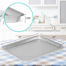 PLASTICPRO pans stacked and ready for easy storage and bulk use.