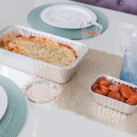 PLASTICPRO foil pan for safe food storage and prep.