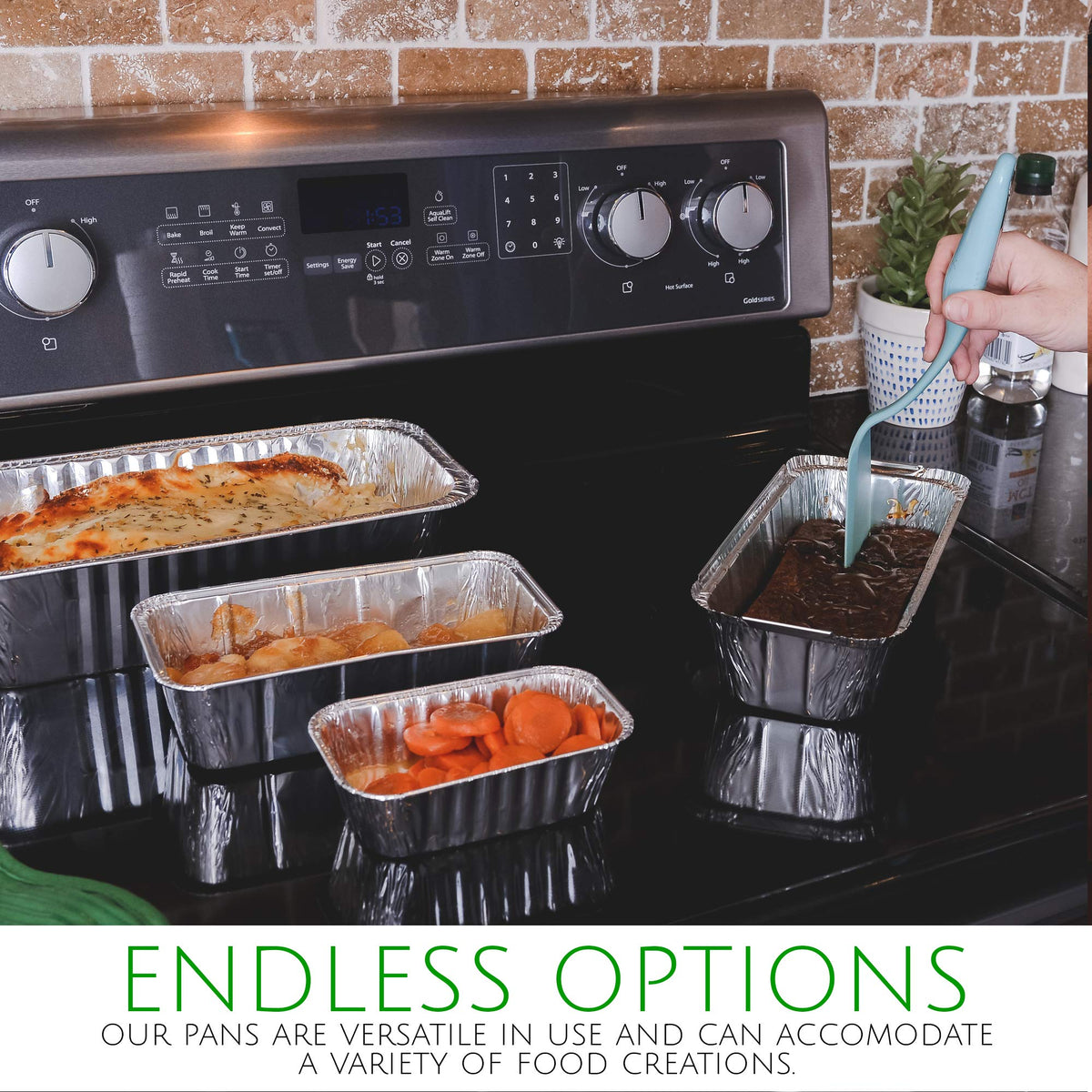 PlasticPro kitchen storage for food pan keeps leftovers fresh.