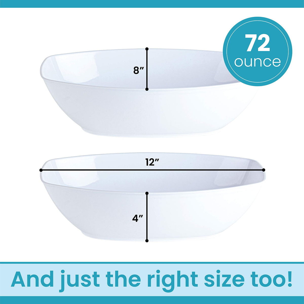 PLASTICPRO lightweight disposable bowls that can be reused and washed.