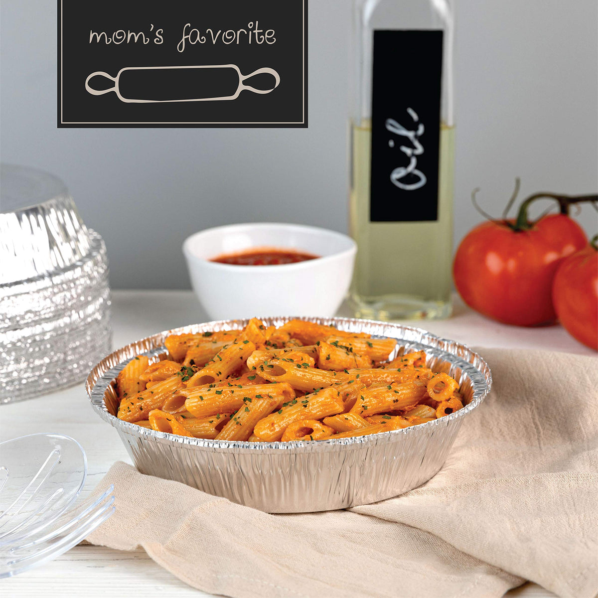 PLASTICPRO pack of 20 disposable pans for quick cleanup after events.