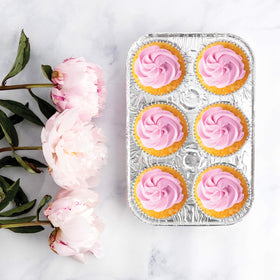 Plasticpro muffin pans ideal for party baking without cleanup.