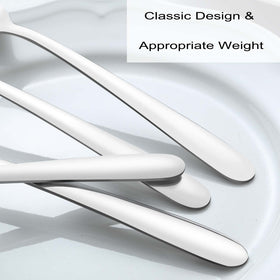 Pleafind dishwasher safe forks simplify cleanup after meals and gatherings.