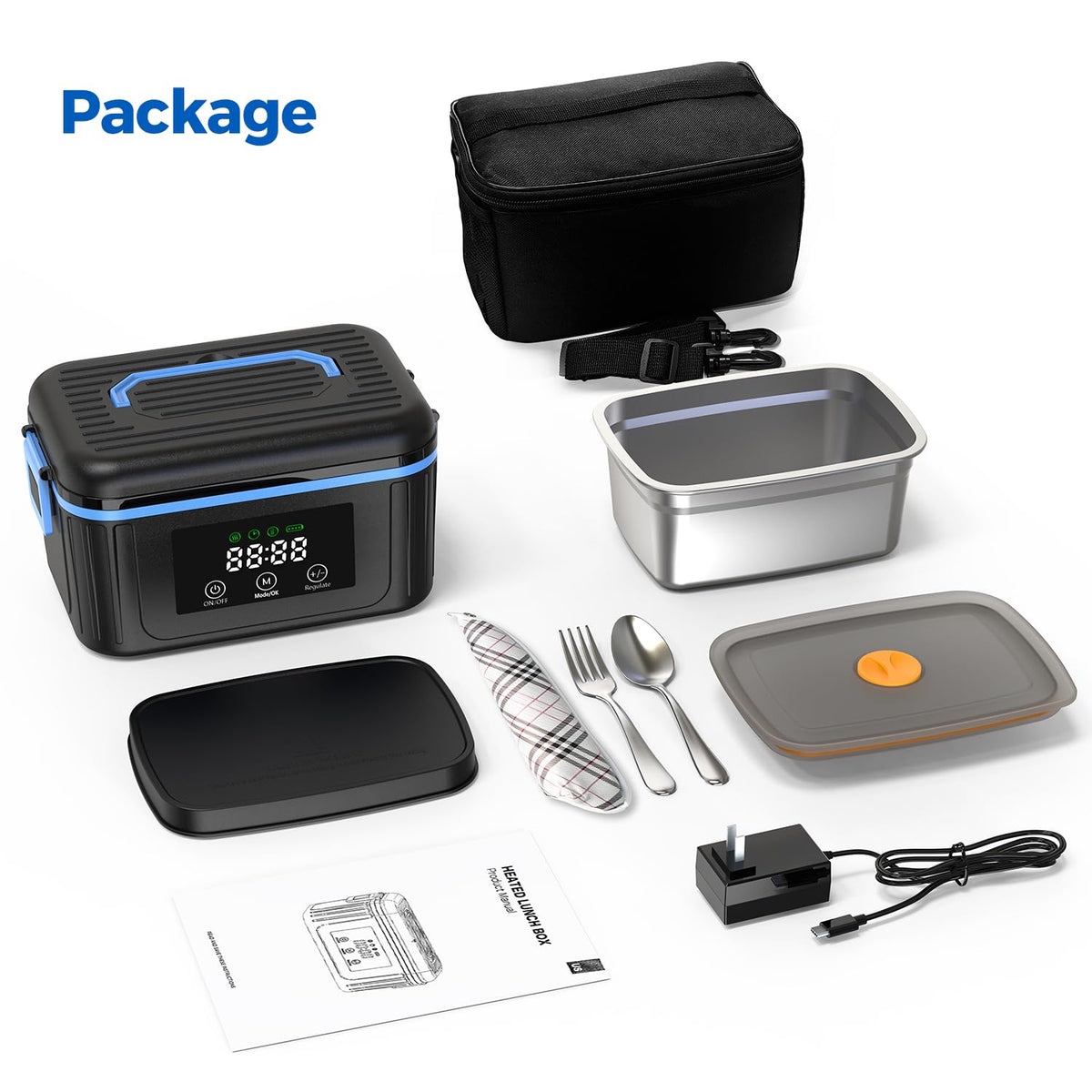 POFABIK Type-C port enables faster recharging on the go.