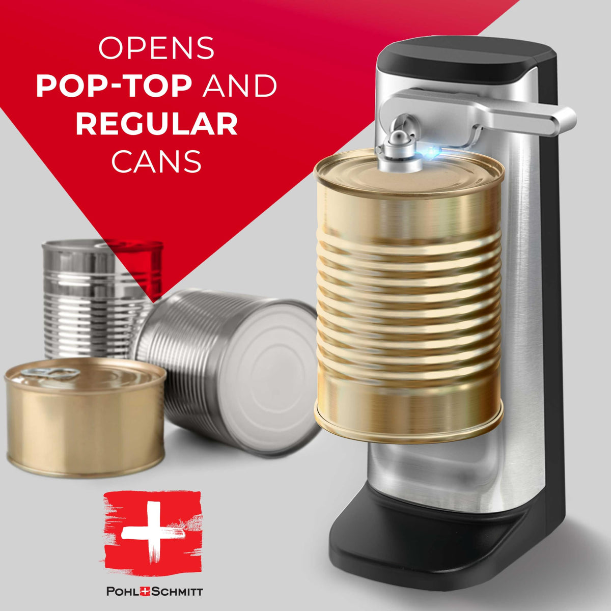 POHL SCHMITT magnetic lid holder keeps lids away after cutting