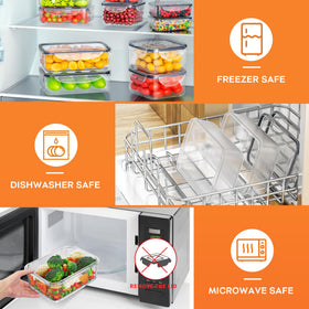 Pony crossing the river microwave-safe containers ideal for reheating meals directly from fridge.