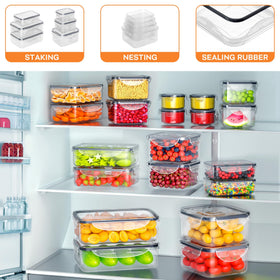 Pony crossing the river stackable design saves pantry space.