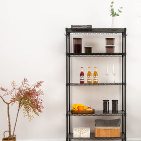 Poofzy washable shelf protector keeps shelves tidy and dust-free