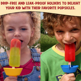 POP NO DROP two-pack in blue and green ideal for sharing