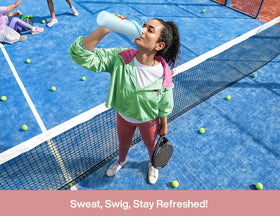 POWCAN 18/8 stainless steel and BPA-free construction for safe hydration