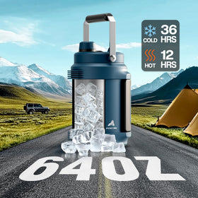 POWCAN half-gallon bottle leakproof design for travel and gym