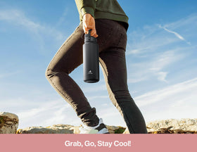 Powcan BPA-free, metal-taste-free bottle for pure sipping