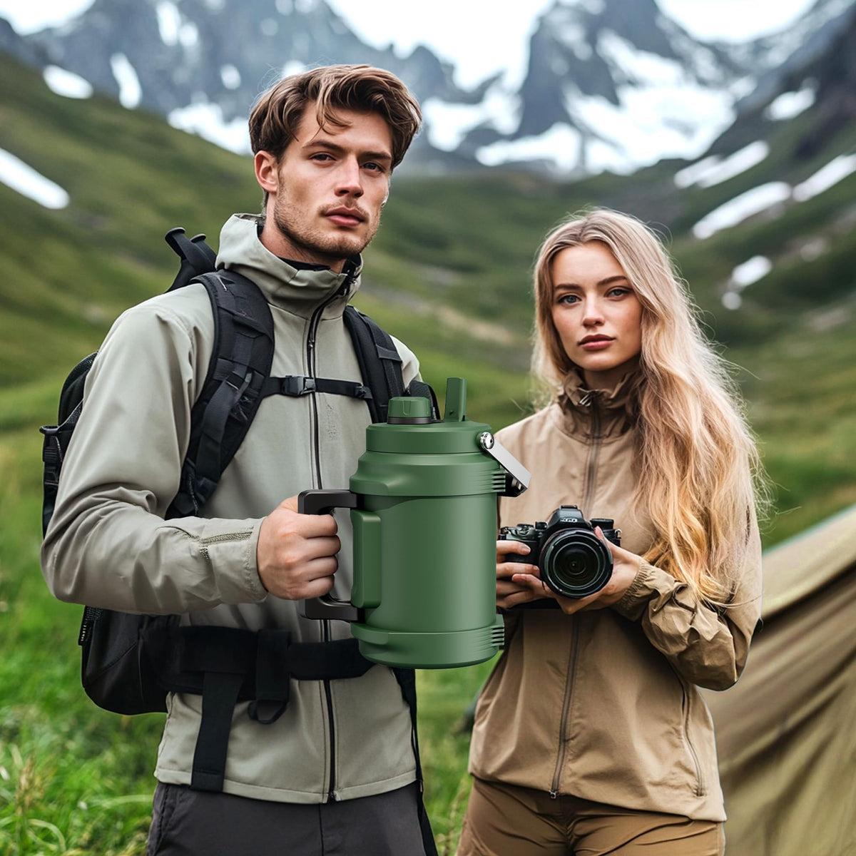 POWCAN ideal for outdoor activities like gym, hiking, camping.