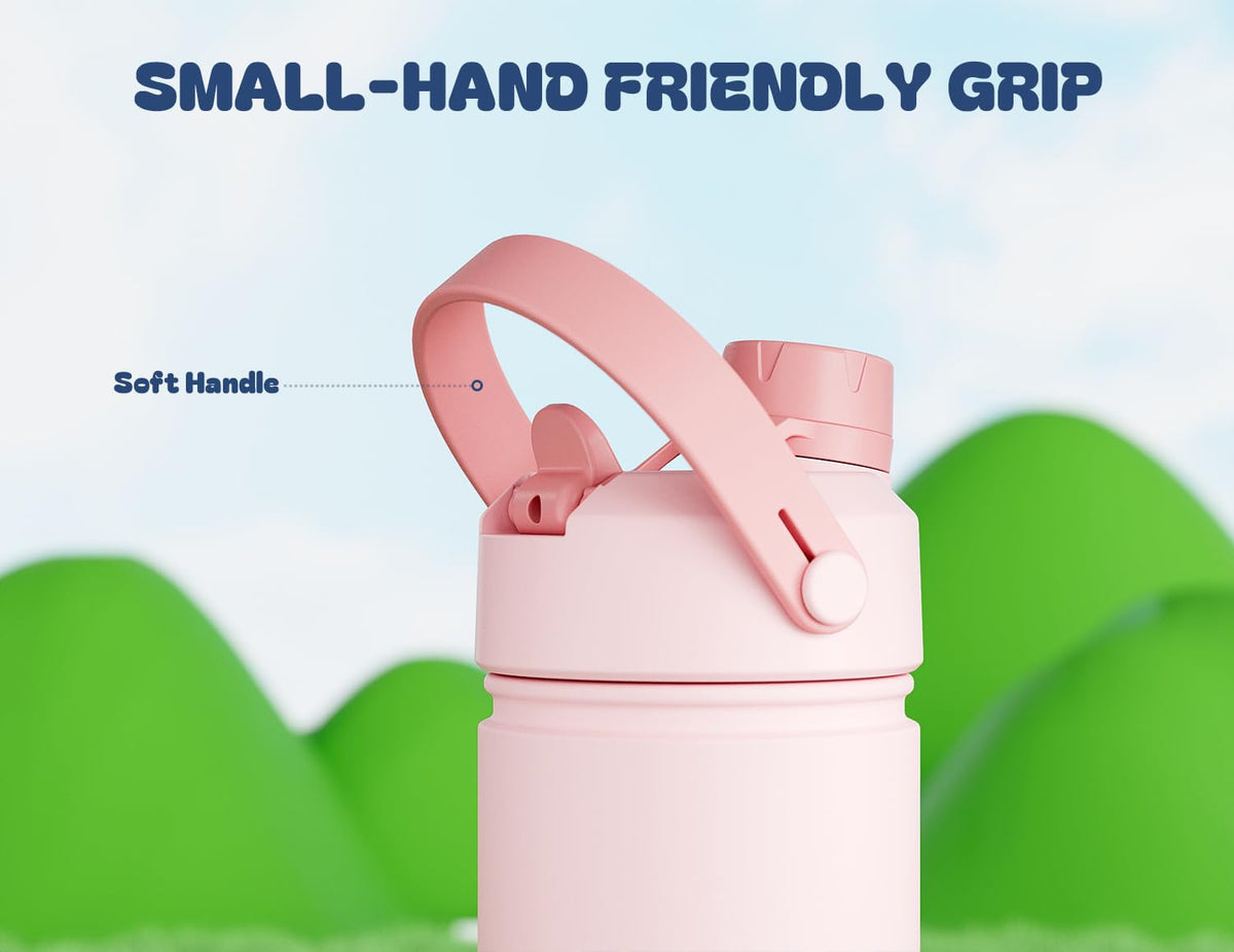 POWCAN insulated bottle keeps drinks cold up to 24 hours.