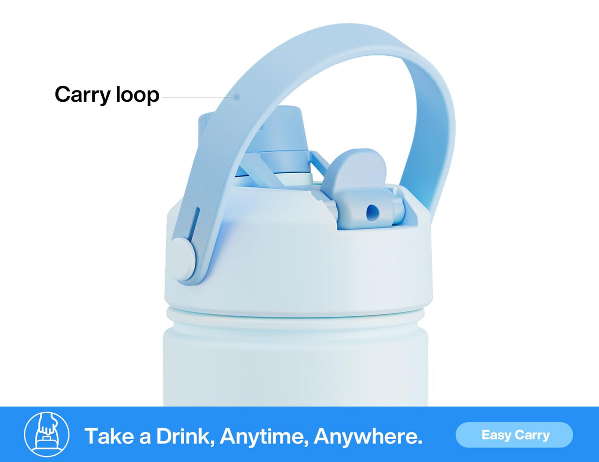 POWCAN wide-mouth design allows easy filling and cleaning