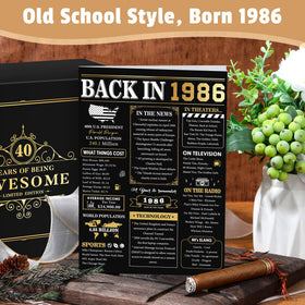 Pradnel 40th birthday gift card—adds a flexible, thoughtful touch.
