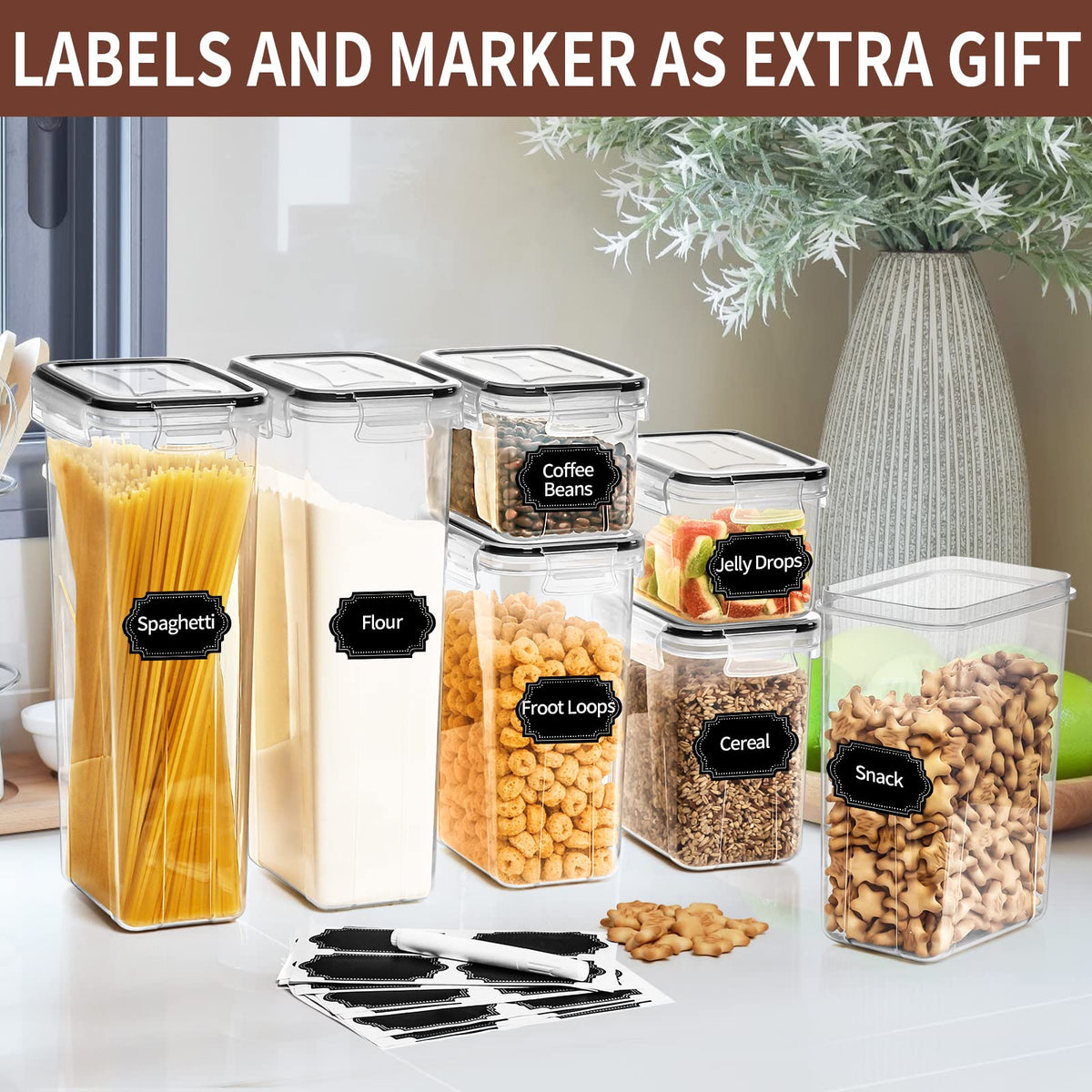 PRAKI label pack facilitating fast labeling and preventing ingredient mix-ups.
