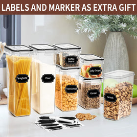PRAKI label pack facilitating fast labeling and preventing ingredient mix-ups.
