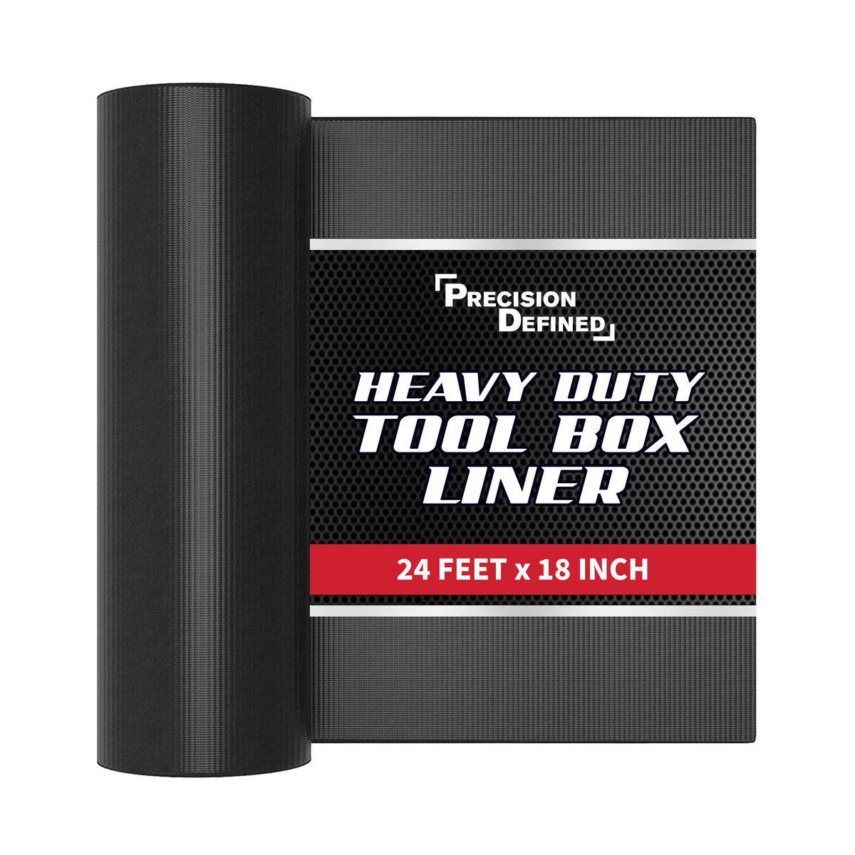 Precision Defined tool box liner roll provides a secure non-slip base for tools