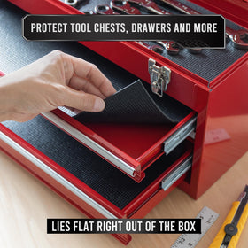 Precision Defined durable foam liner provides robust protection for heavy tools