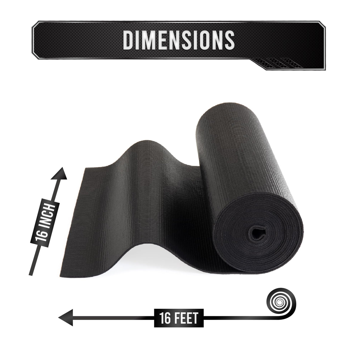 Precision Defined liner with grid lines guides quick, straight cuts