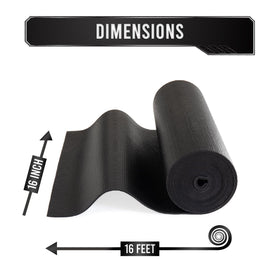 Precision Defined liner with grid lines guides quick, straight cuts