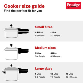 Prestige Popular 5L ISI certified cooker meeting international standards