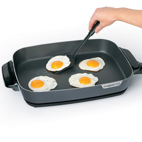Presto 06858 high sidewalls provide extra cooking capacity
