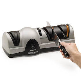 Presto 08810 professional knife sharpener with a 3-stage system for precise kitchen blade care.