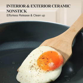 PRICUSIS induction-compatible base works on gas, electric, ceramic and induction stoves.