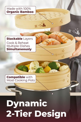 Prime Home Direct 50 liners included for easy cleanup.