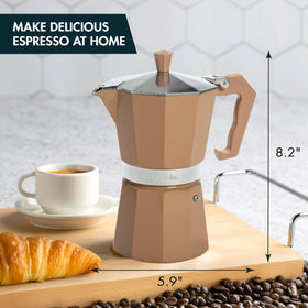 Primula Classic Moka Pot ideal for camping and travel espresso.